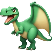 dinosaurio con alas  sticker