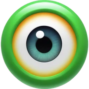 eye roll and L sign sticker