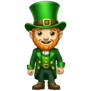 Leprechaun sticker