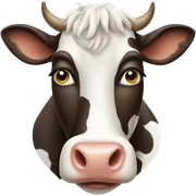 cow sticker
