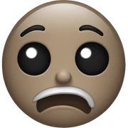 Un caca triste sticker