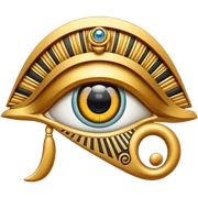 egypt eye sticker