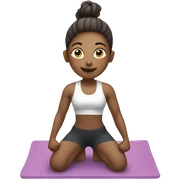 Working out sticker