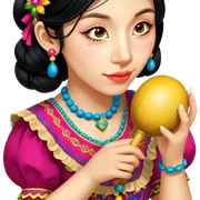 Maraca Player sticker