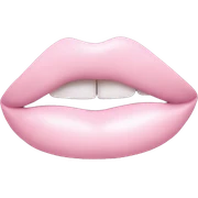 Light pink lipstick  sticker