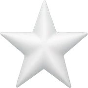 white star sticker