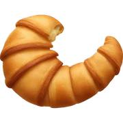 croissant eating croissant sticker