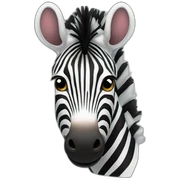 zebra sticker