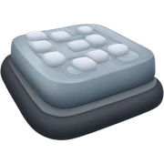 Air pads with pin sticker