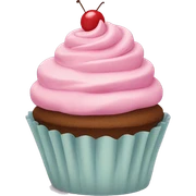 Cupcake sticker