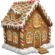 gingerbread house sticker