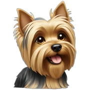 Yorkshire terrier sticker