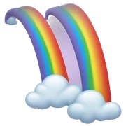 rainbow sticker
