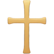 Cross sticker