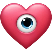 Love heart sticker