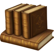 victorian books sticker