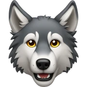 Wolf sticker