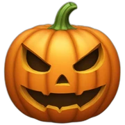 halloween pumpkin sticker