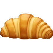 Croissant sticker