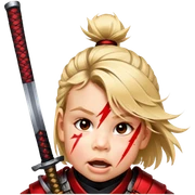 Battle-Ready Samurai sticker