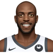 smiling dark-skinned man with earrings sticker