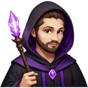Obsidian Mage sticker