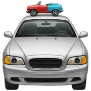 Car on car sticker