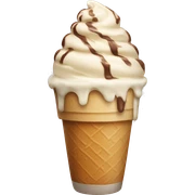 Ice cream latte sticker