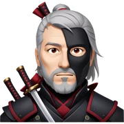 Shadow Samurai sticker