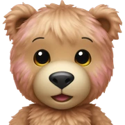 pink ralph lauren teddy bear sticker