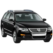 black volkswagen passat b6 variant sticker