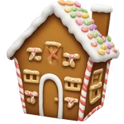gingerbread house sticker