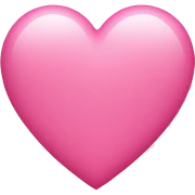 pink heart sticker