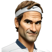 roger federer sticker