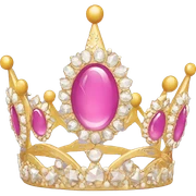 Birthday tiara sticker