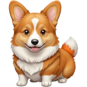 Corgi sticker