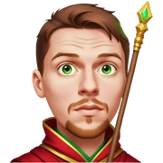Crimson Spellbinder sticker