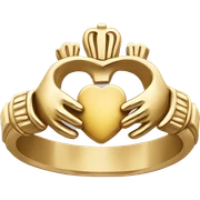 claddagh ring  sticker