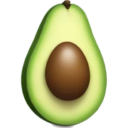 avocado sticker