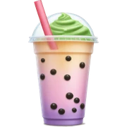 Bubble tea sticker
