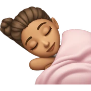 Ariana Grande sleeping sticker