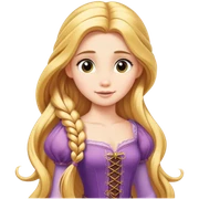 Rapunzel sticker