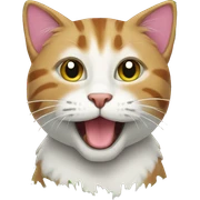 christmas cat sticker