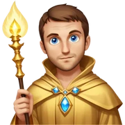 Golden Arcanist sticker