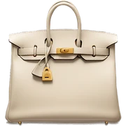 A Hermes birkin beige  sticker