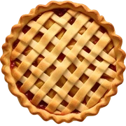 Apple pie sticker