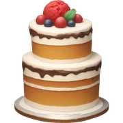 Cake sticker