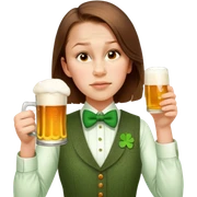 Tipsy Leprechaun sticker