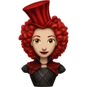 The red queen  sticker