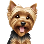 Yorkshire terrier ￼ sticker